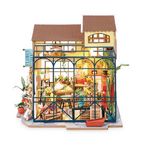 Robotime - DIY Miniaturhaus - Emily's Flower Shop (DIY House - 22 x 